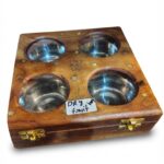 Wooden Dry Fruit Serving Box