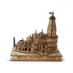 Wooden Ram Mandir Home decor item