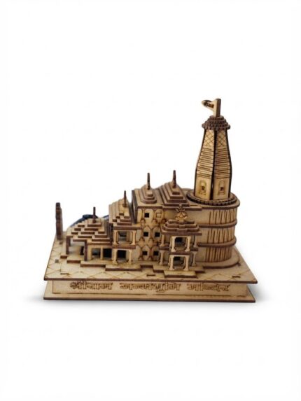 Wooden Ram Mandir Home decor item