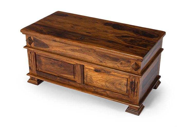 WhatsApp Image 2026-07-04 at 2.14.16 Rustic Solid Wood Storage Chest & Coffee Table - Image 1
