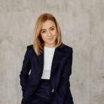Women's Classic Black Tailored Pant Suit Set