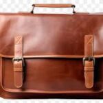 Classic Leather Laptop Messenger Bag & Briefcase