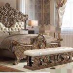 Maharaja Grand Palace Carved Complete Bedroom Suite