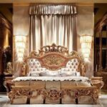 Majestic Crown Carved Royal Bed