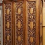 Royal Hand-Carved Solid Wood Antique Wardrobe / Designer Almirah