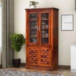 Sheesham Wood Storage Cabinet & Display Showcase Category